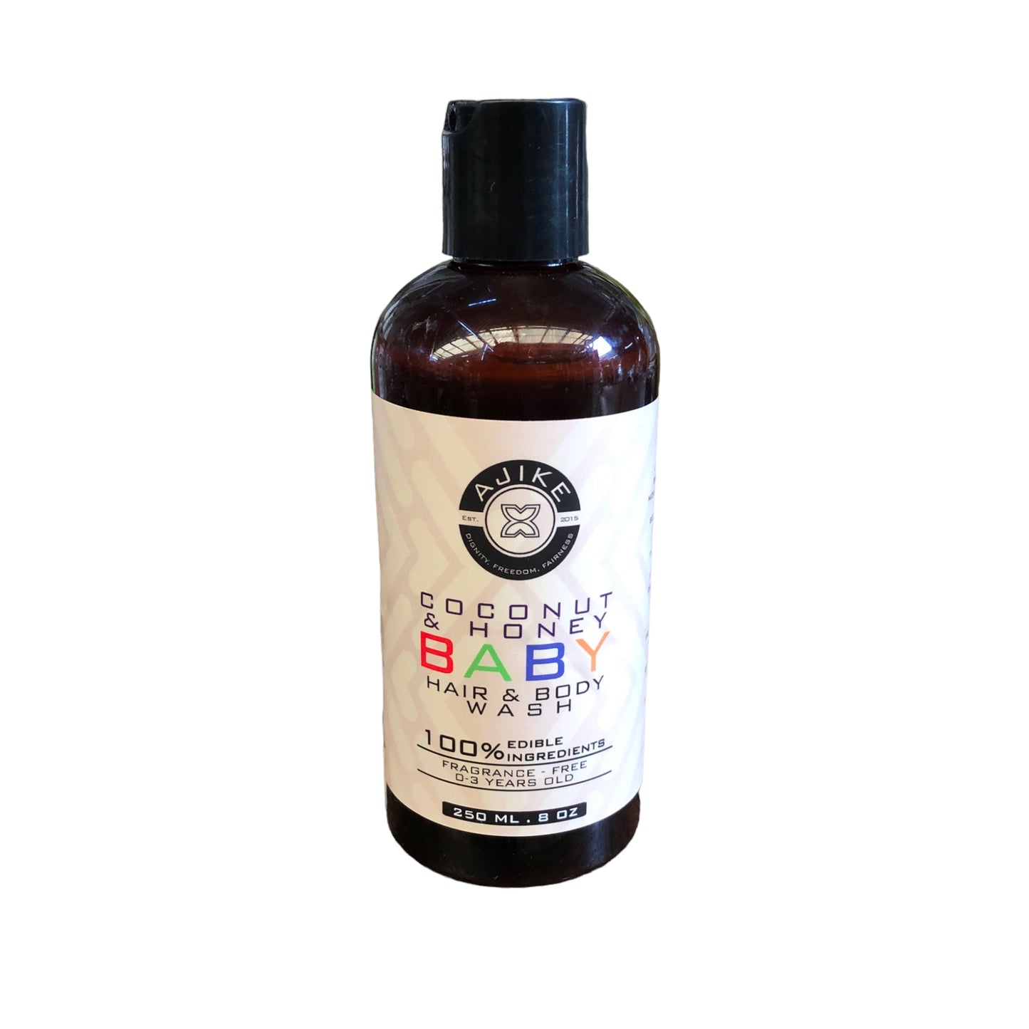 Ajike Coconut + Honey Baby Body and Hair Wash