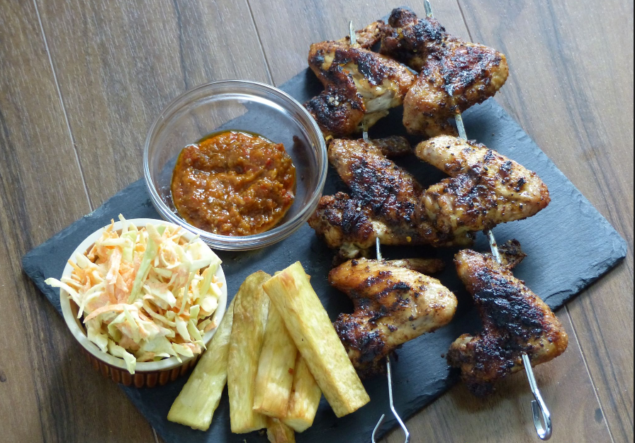 Yam & Chicken Wings