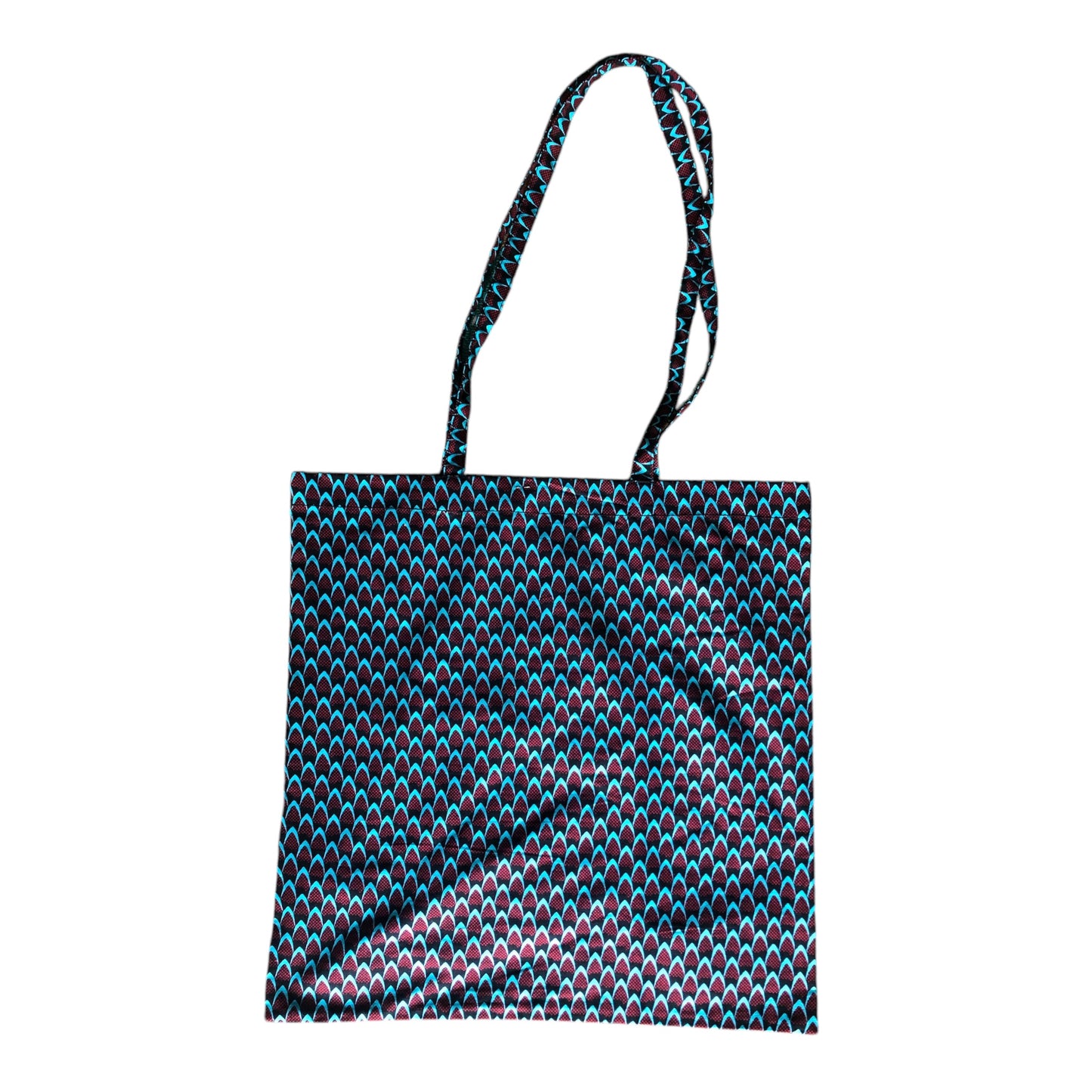 African print tote bag
