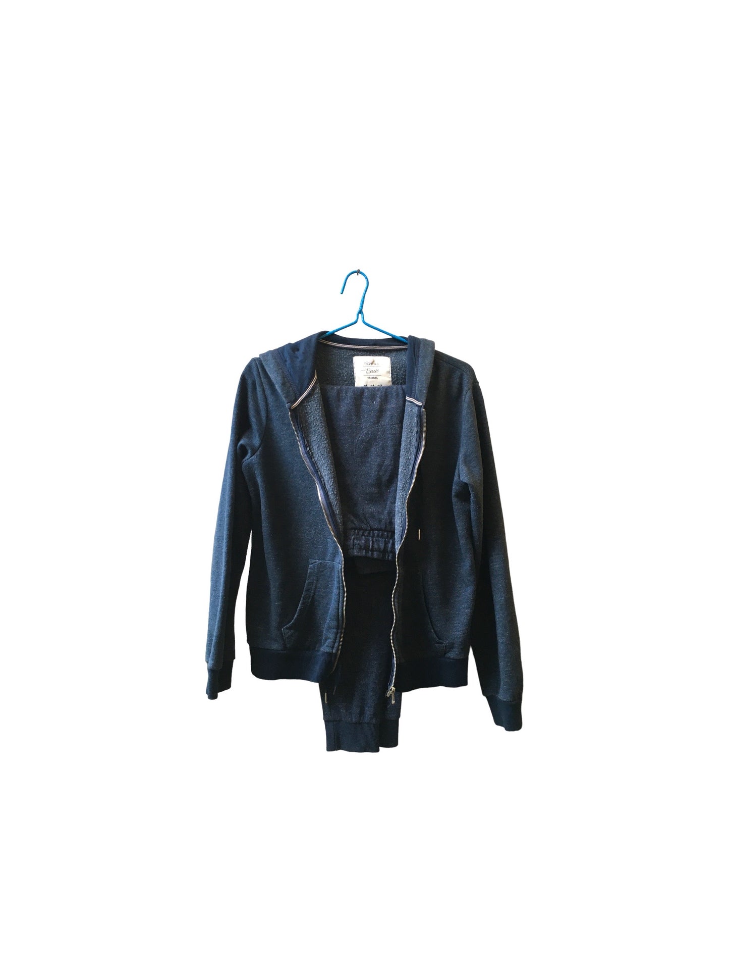 Blue Black Hoodie and trouser