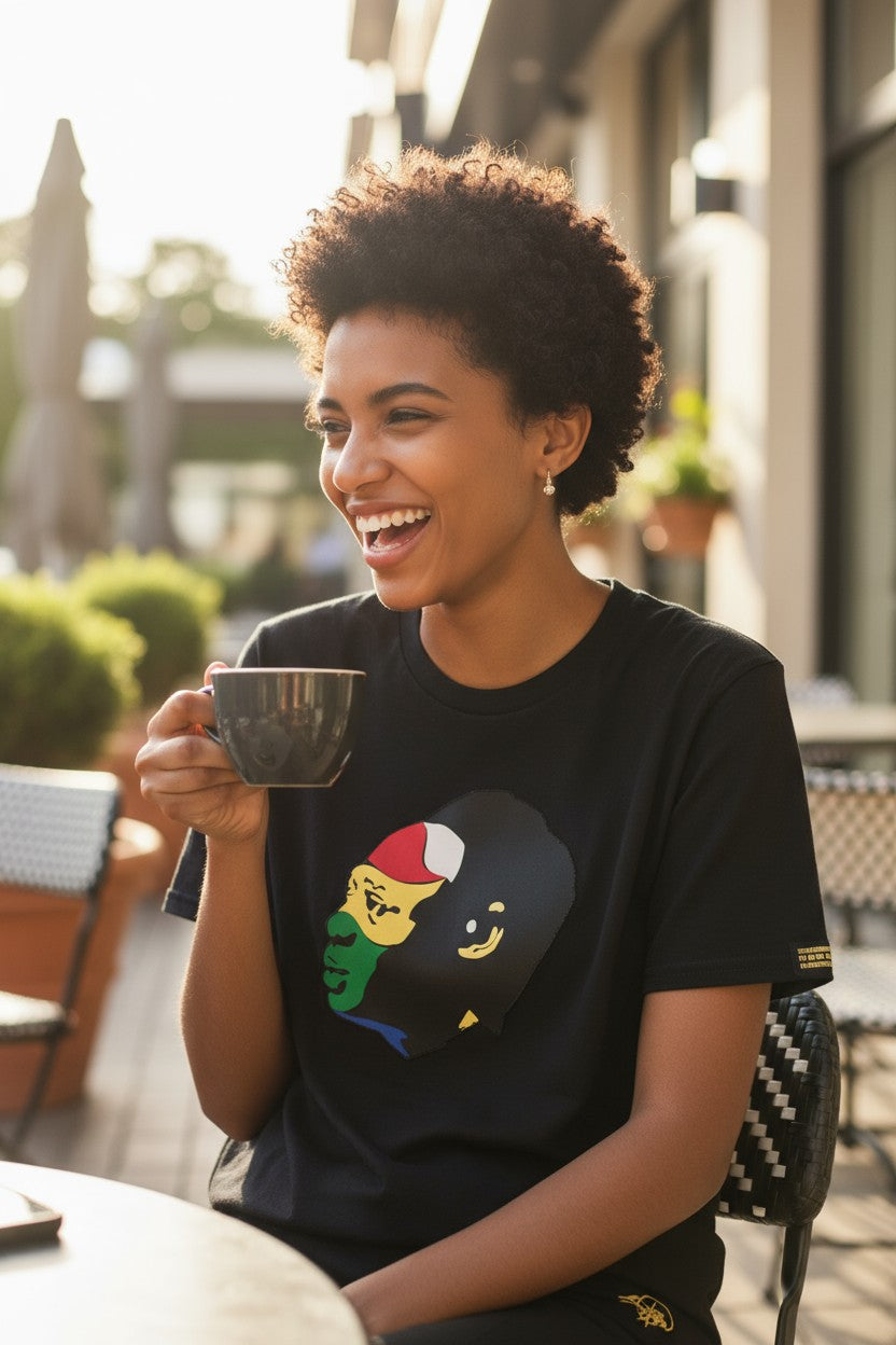 Kwame Nkrumah Big Head Multicolor