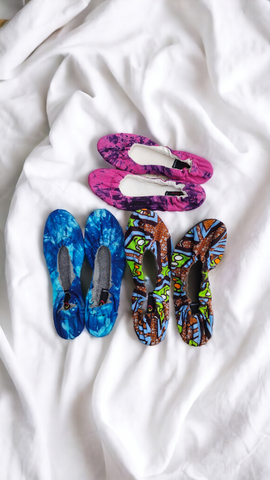 fabric Ballerina shoes