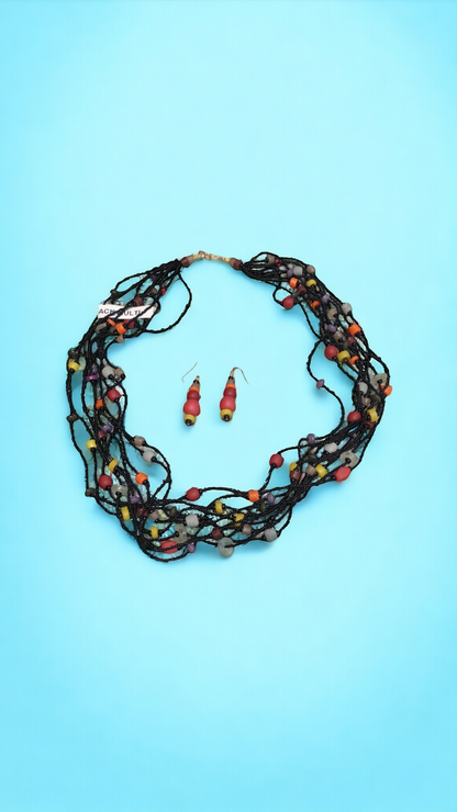 black seeds multi strand set