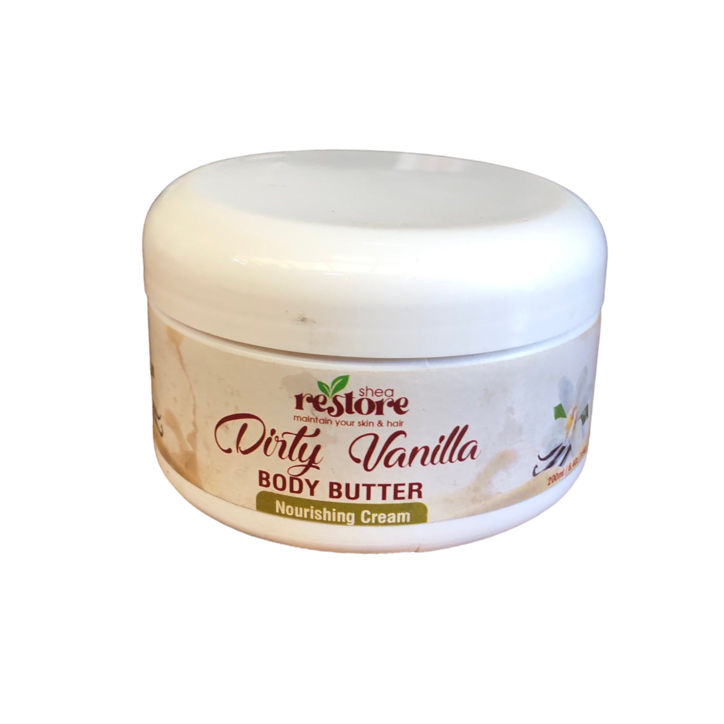 Dirty Vanilla Body Butter Cream