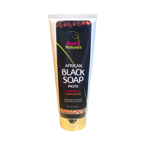 African black soap paste