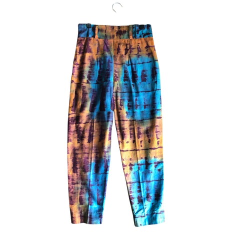 African print hipi trousers