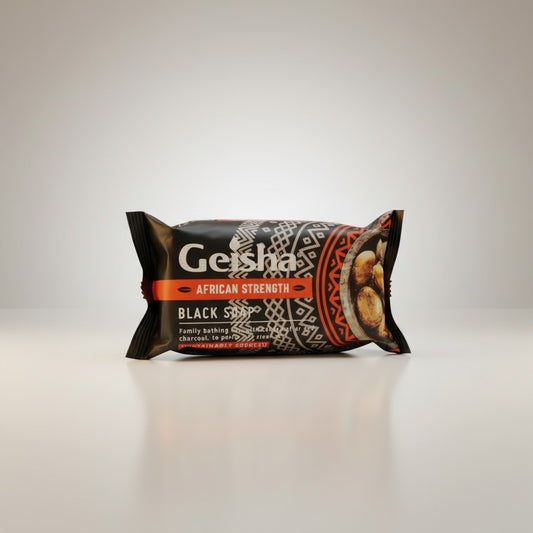 Geisha African Black Soap Bar