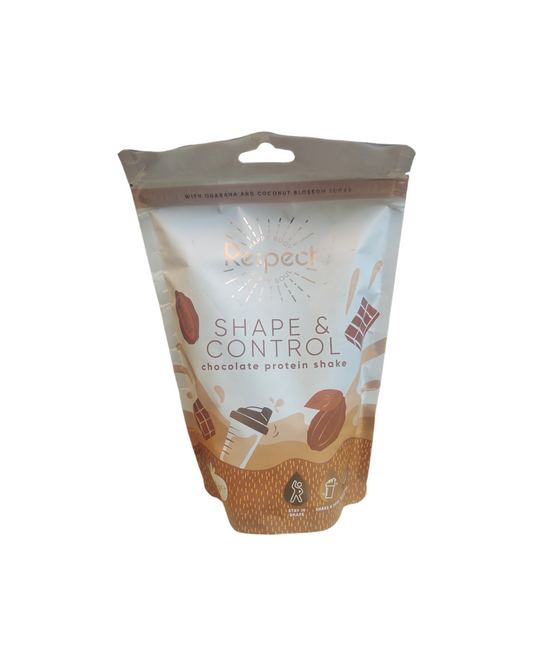 Respect shape and control chocolate protein shake