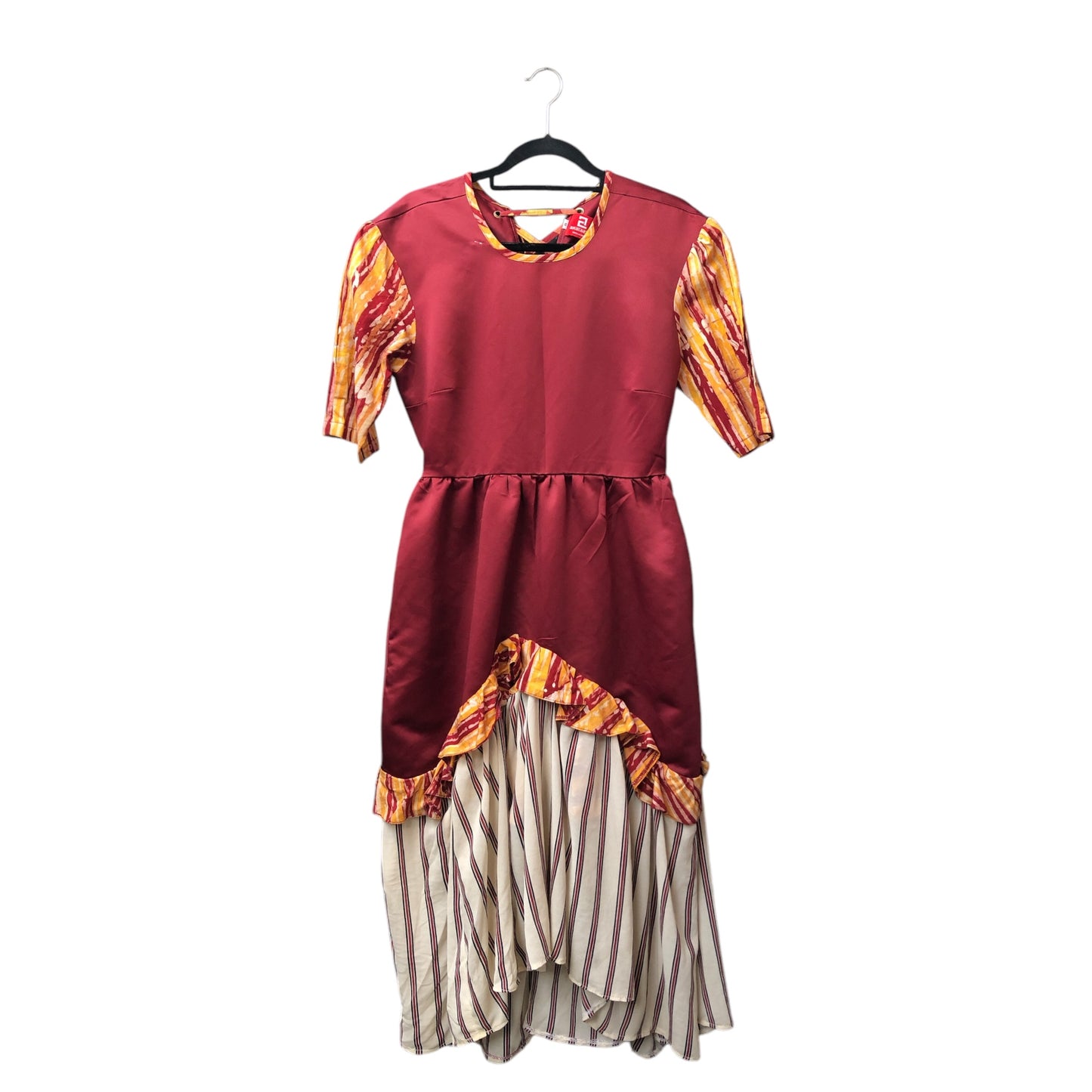 Burgundy covert dress