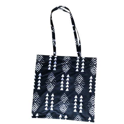 African print tote bag