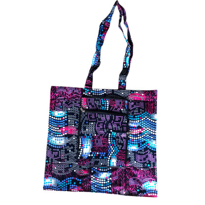 Foldable tote bag