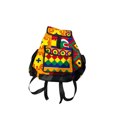 Ankara Fabric School Bag