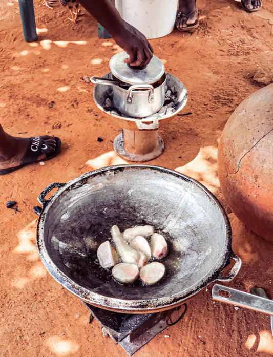 The Cooking of Local Foods (Cook with a Ghanaian Aunty)