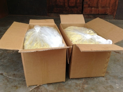 Raw original unrefined Shea butter and Herbal Shea butter.