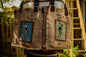 JUTE X LEATHER ART TOTEBAG {SELF-LOVE | Wiase no nni adɔ}