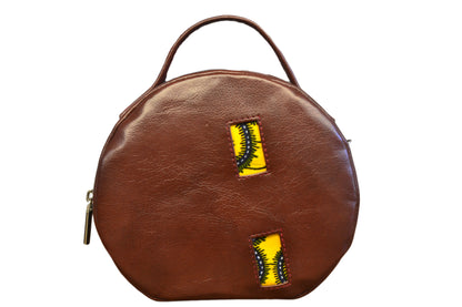 Ankara Oval Bag