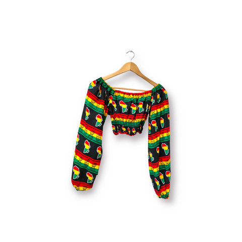 African Crop Tops