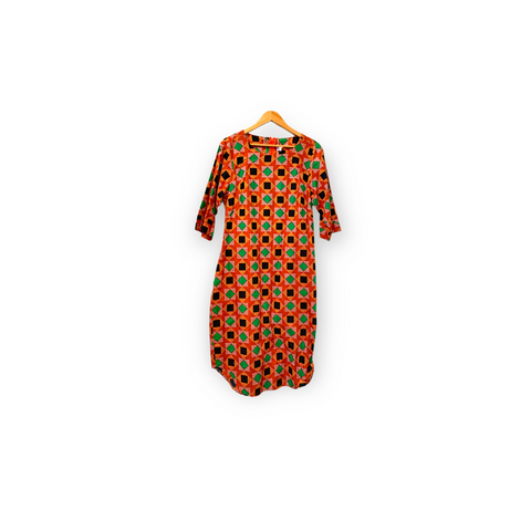 African Print Dress